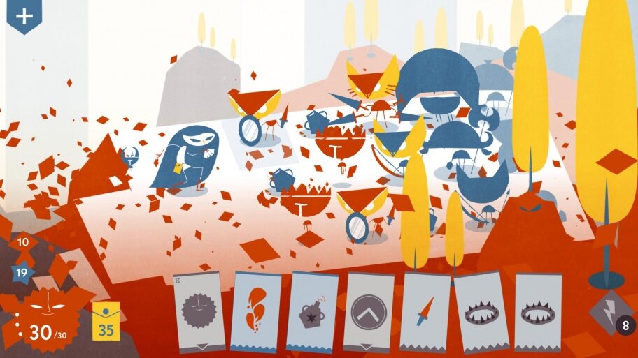 Никогда ещё поле боя не было таким красивым.
