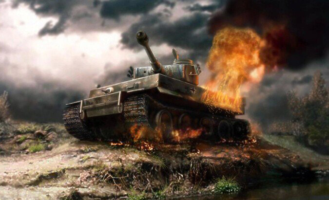 Как пожигать танки в WoT.