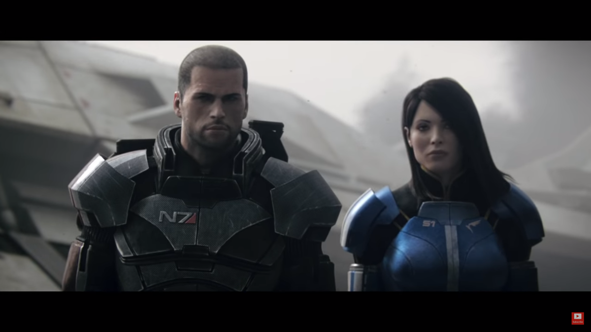 mass effect трейлер