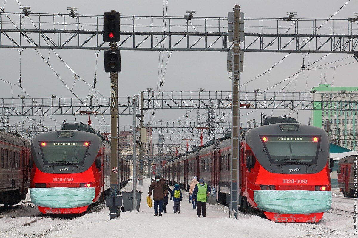 Новые электрички в новосибирске