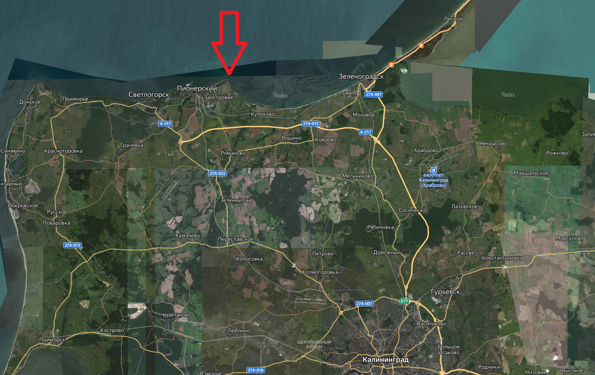 Заостровье на карте Яндекс