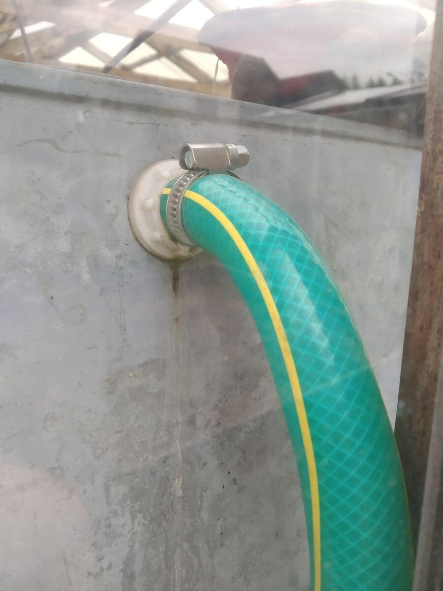 Ввод воды из линии