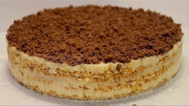 Ленивый "Наполеон" без выпечки