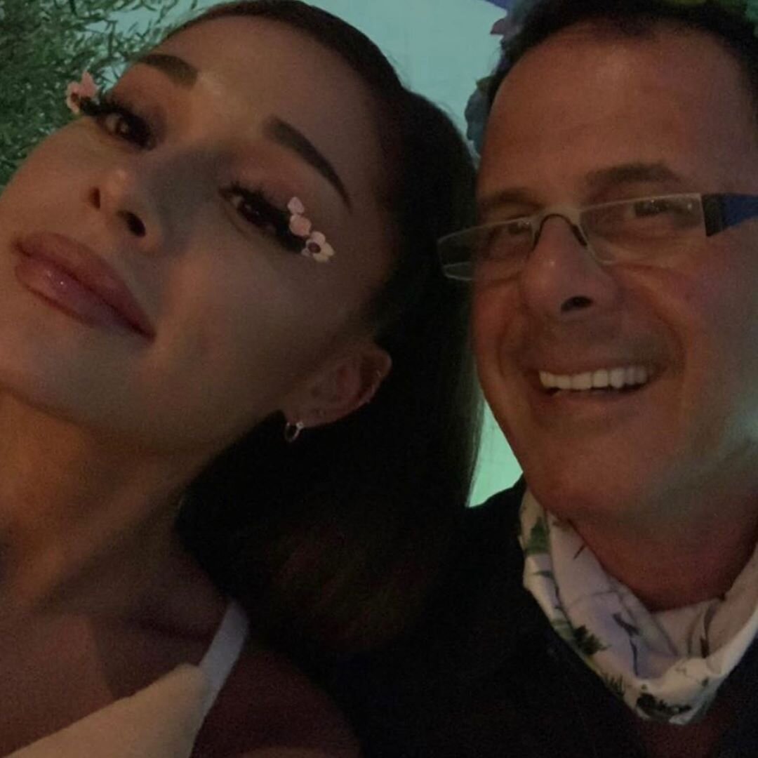 Источник фото: @arianagrande / Instagram Ариана Гранде с отцом 