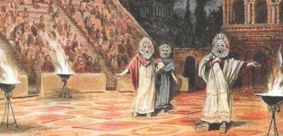 Актеры в Древней Греции. Источник фото: Яндекс.Картинки