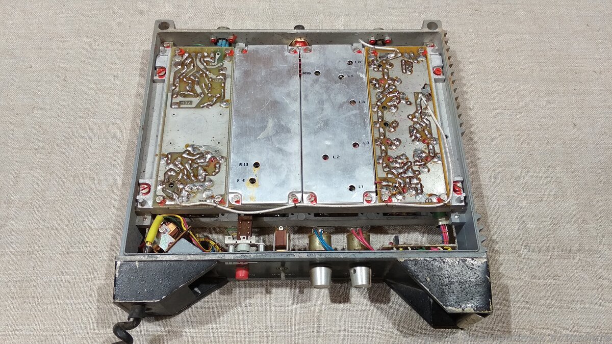 Радиостанция ЛЕН-М (редкая) | Разбор Электронных Устройств | Дзен