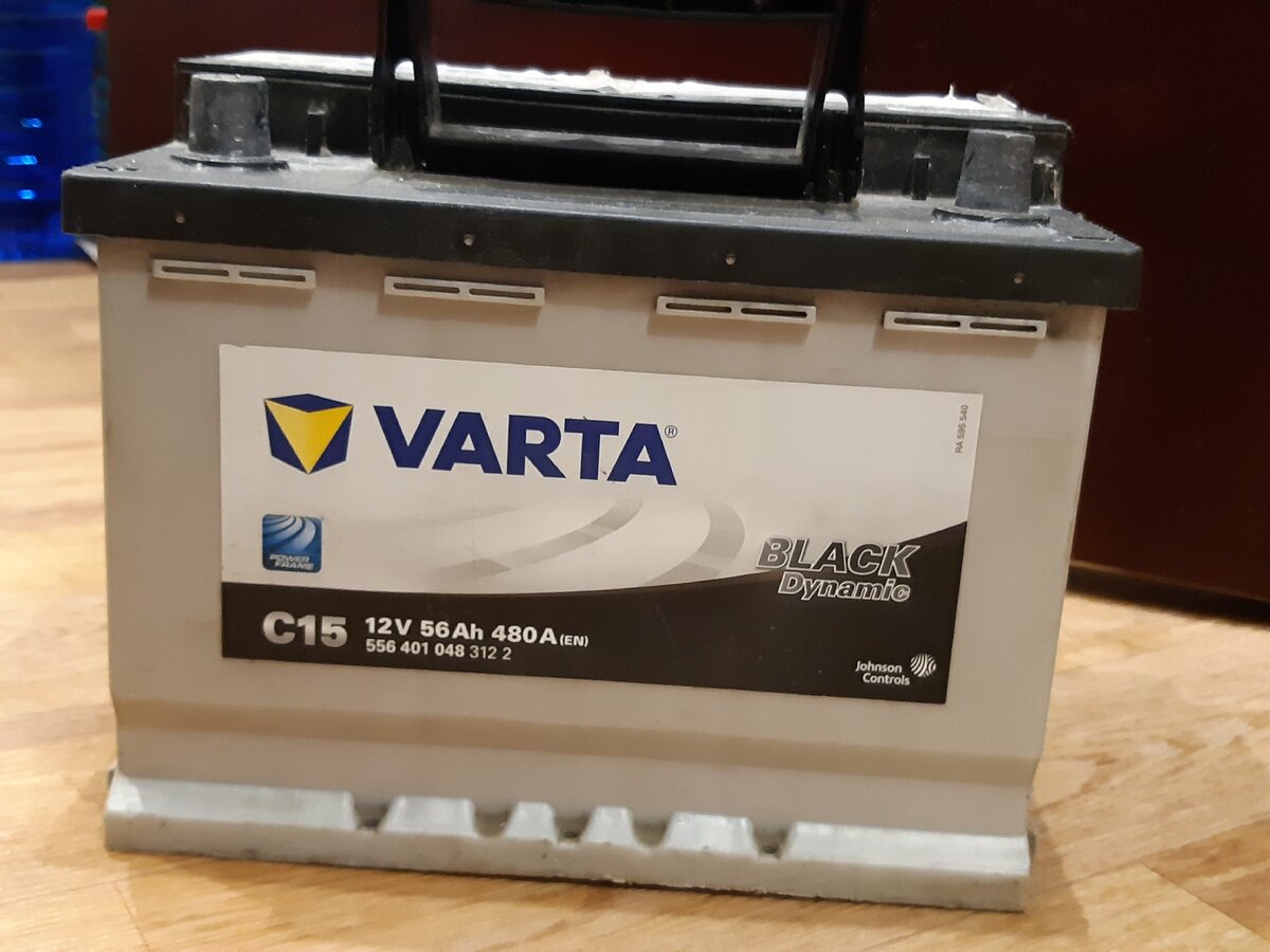 Varta Black Dynamic 56 Ah 480En - попытка продлить жизнь аккумулятора. |  Горький Аккумулятор | Дзен