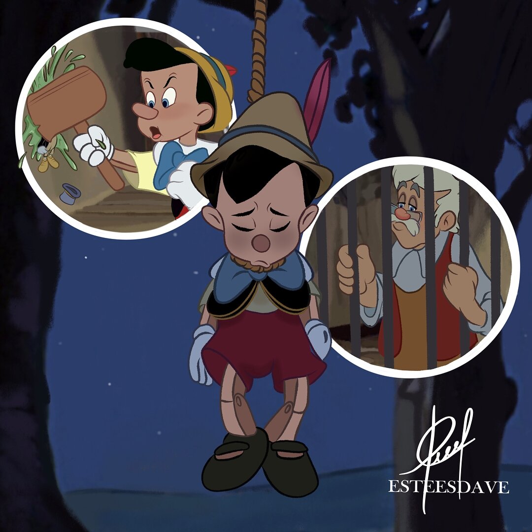 Иллюстрации - Дэйв Саламанка (@esteesdave)