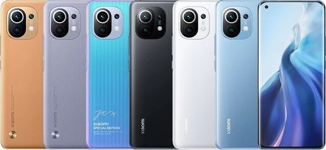 Цветовые решения смартфонов 