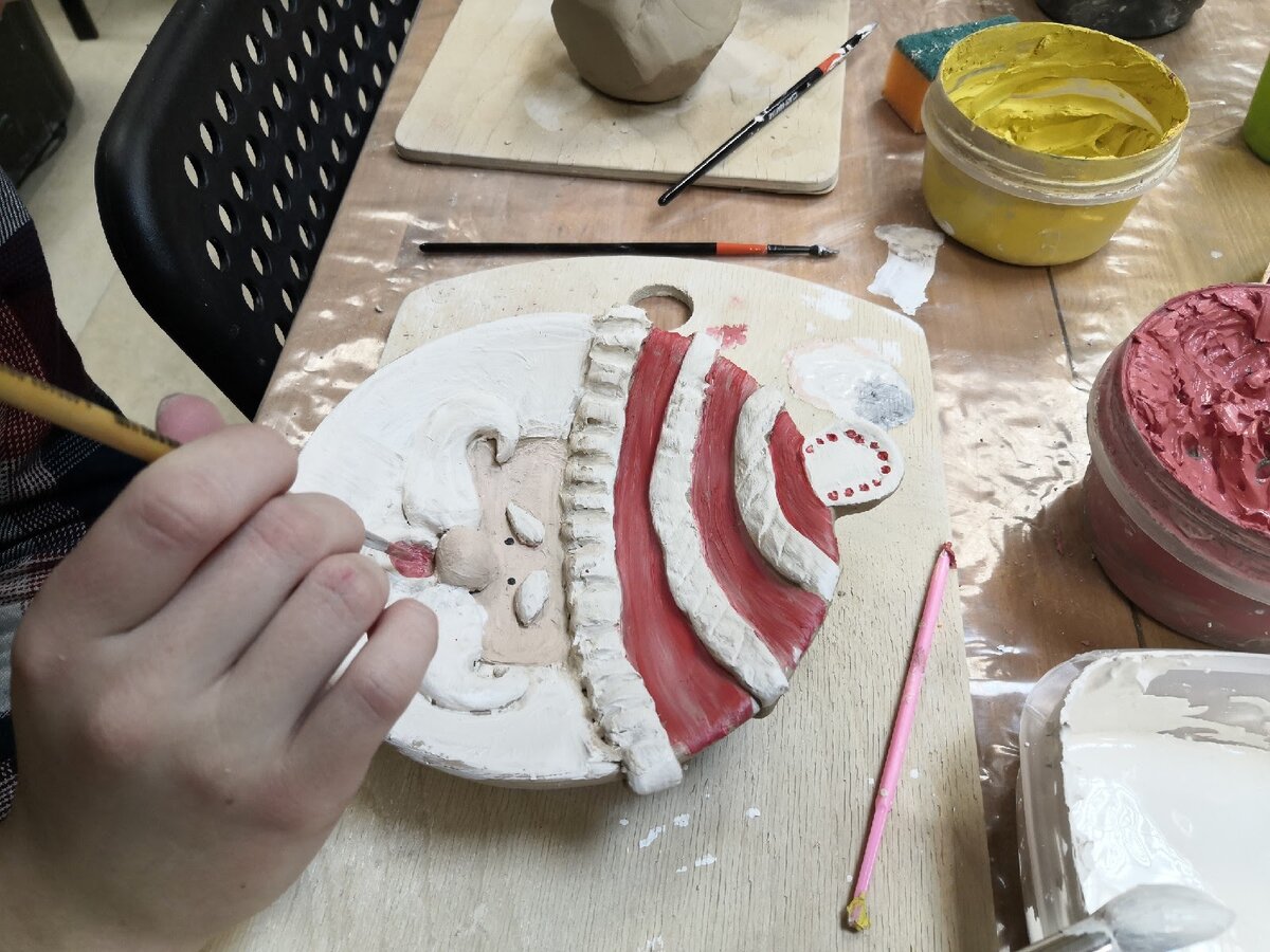  
 Роспись в процессе