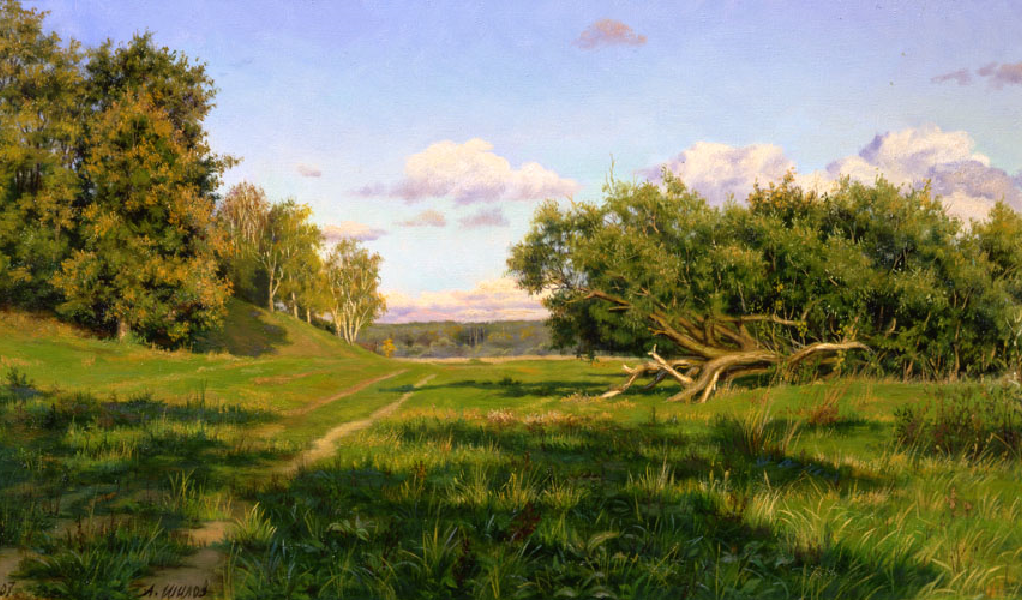 А. М. Шилов  Конец сентября. Уборы 2007 г.