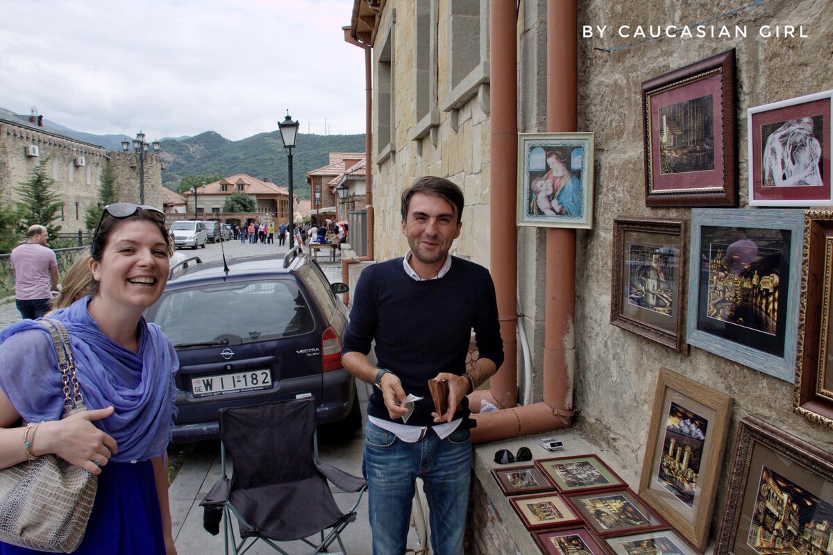 Мцхета. Молодой художник делится воспоминаниями о Москве, которую он посетил когда еще было можно