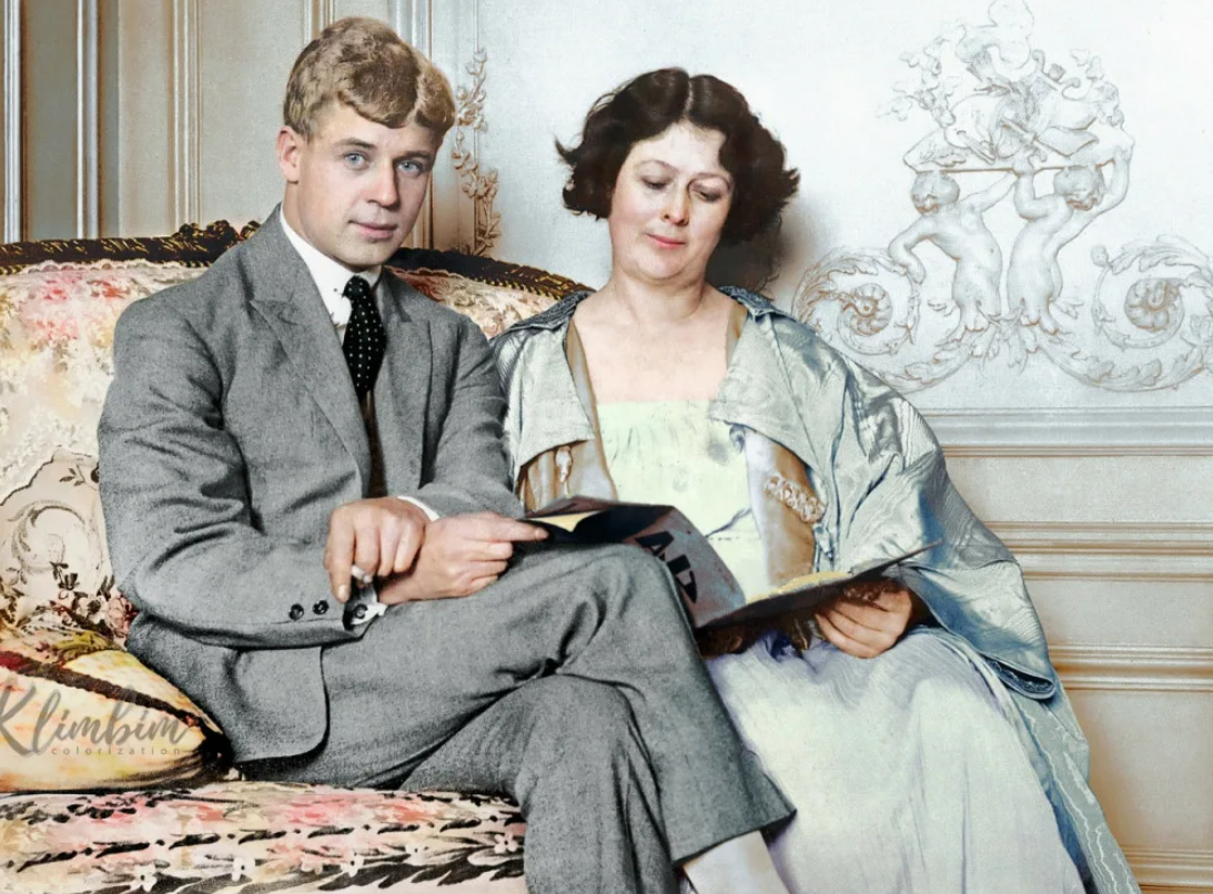 Айседора Дункан и Сергей Есенин