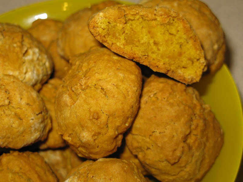 Печенья с тыквой и корицей