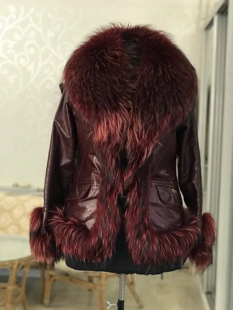 Переделка кожаной куртки. Ателье Ирины Берзиной.