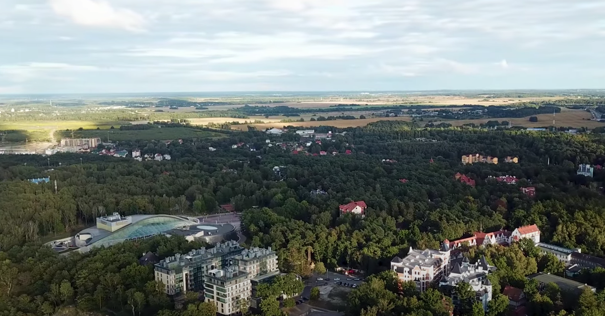 Вид на участок со стороны города Светлогорск (Калининградская область)