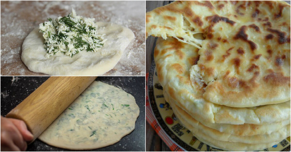 ХЫЧИНЫ - рецепт с фото балкарских хычинов с картошкой и сыром