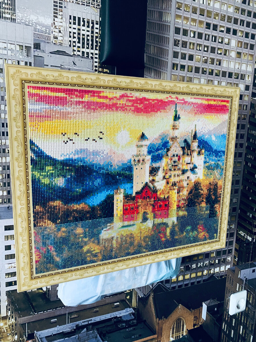 Алмазная мозаика, хобби для души.