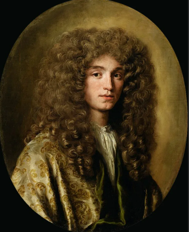 Людовик XIV в молодости, уже в парике