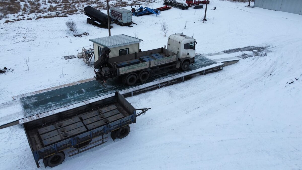   автомобильные весы зимой