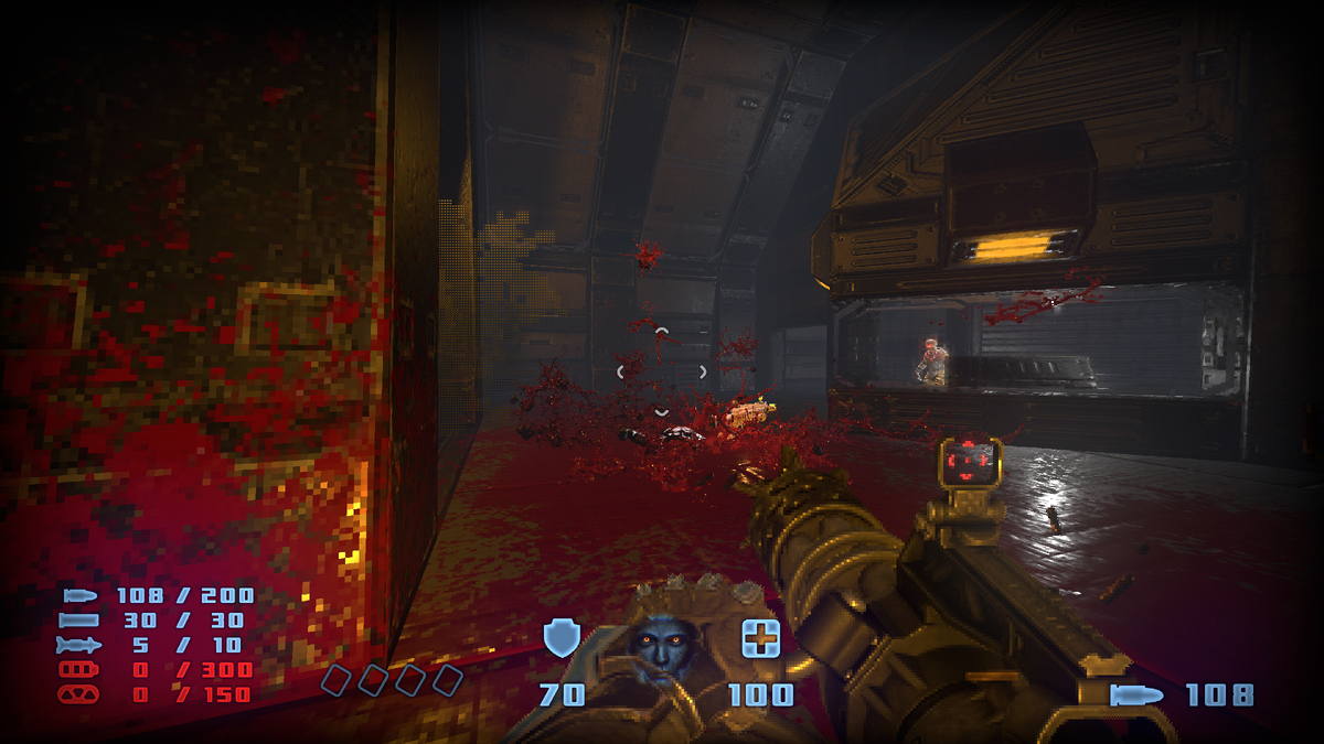 Кровища, расчлененка и отличный свет - тут это всё имеется ➕