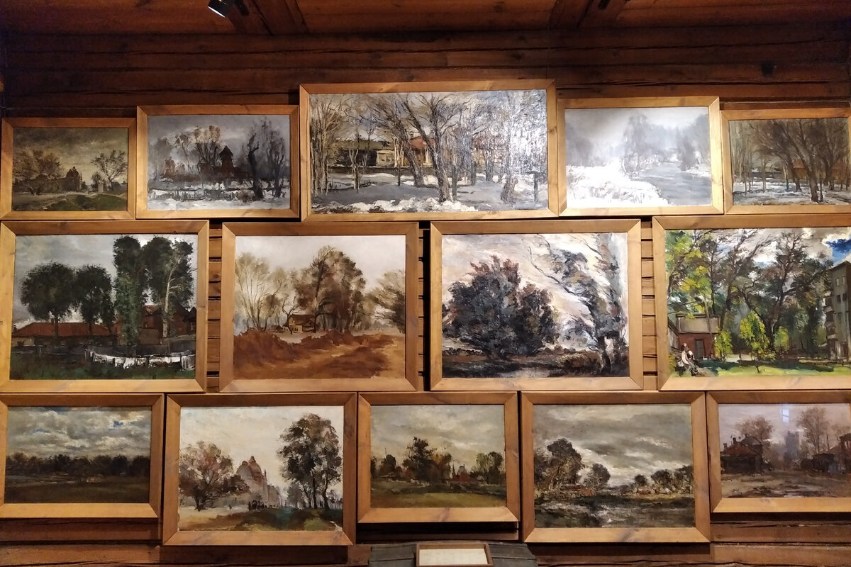 Ранние картины А.И. Морозова