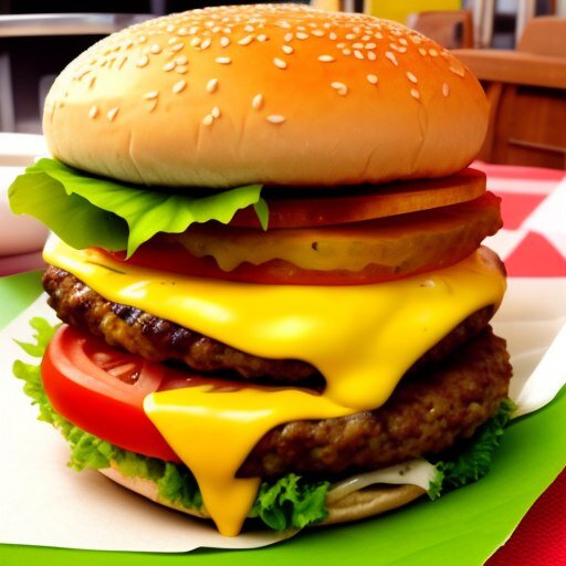 Аппетитная генерация от ИИ Stable fusion