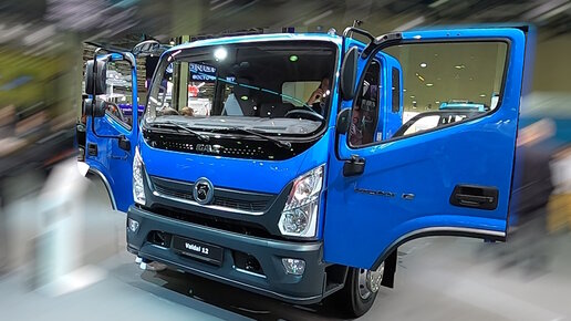 Новый отечественный грузовик ГАЗ Валдай 12, с современным турбодизелем ЯМЗ-535 и продвинутой российской 6-ступенчатой коробкой передач