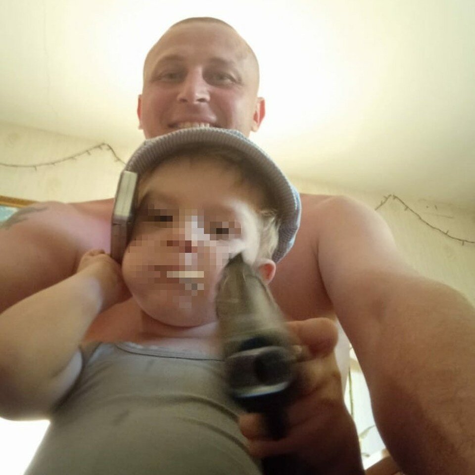    У погибшего остались два маленьких сына. из соцсетей