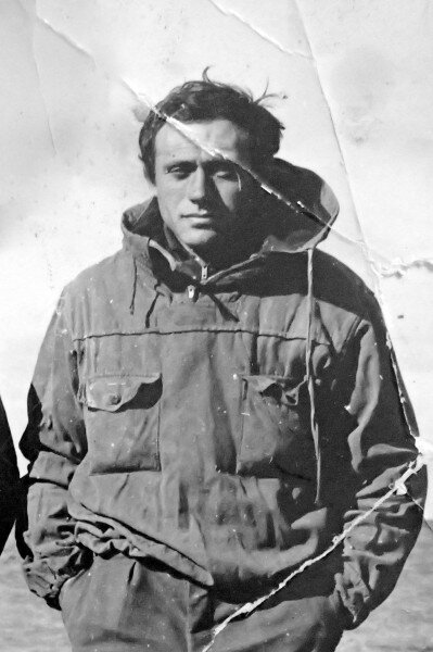 Папа. Экспедиция по поиску золота на Омолоне. 1977 г. 

