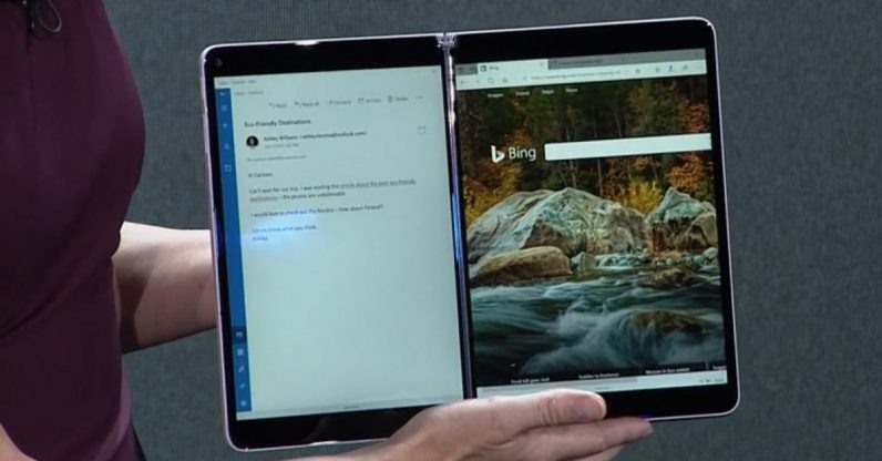 Microsoft показала новое выражение Windows 10 на сегодняшнем мероприятии Surface, называемом Windows 10X. эта новая версия Windows оптимизирована для работы с двухэкранными устройствами, такими как Surface Neo и Duo, также объявленными на том же мероприятии. 

ОТВЕДИ МЕНЯ ТУДА
Windows 10X был представлен в тандеме с новым Surface Neo, двухэкранным устройством Microsoft, и, по-видимому, он также будет работать с телефоном Surface Duo, также показанным на мероприятии. По словам Microsoft, это позволяет всем приложениям максимально использовать оба экрана, или, как они выразились, “подпитывать новую эру производительности и творчества на двух экранах.”

Приложения могут быть "натянуты"на два экрана, оптимизируя макет, чтобы он работал на обоих. Он также будет перепрофилировать макет в зависимости от ориентации экрана. Всякий раз, когда вы открываете приложение, оно будет привязано к экрану, который вы использовали, чтобы вызвать его, но если вы перетащите приложение на раздел между двумя экранами, оно автоматически охватит оба экрана. Меню "Пуск" также свежее. Он имеет привлекательную панель поиска и выбор закрепленных приложений, и может быть открыт с любого экрана.

Windows 10X также перестраивается при работе с экранами — например, он распознает клавиатуру Surface, когда вы привязываете ее к одному из экранов. Когда вы делаете это, он превращает часть экрана, не покрытую клавишами, в” Wonderbar", который включает в себя трекпад.

Мы не получили дату релиза на Windows 10X, но предположительно он будет доступен в 2020 году, в то же время, что и Surface Neo и Duo. Microsoft также сказал, что они хотят, чтобы получить его в руки разработчиков как можно скорее.