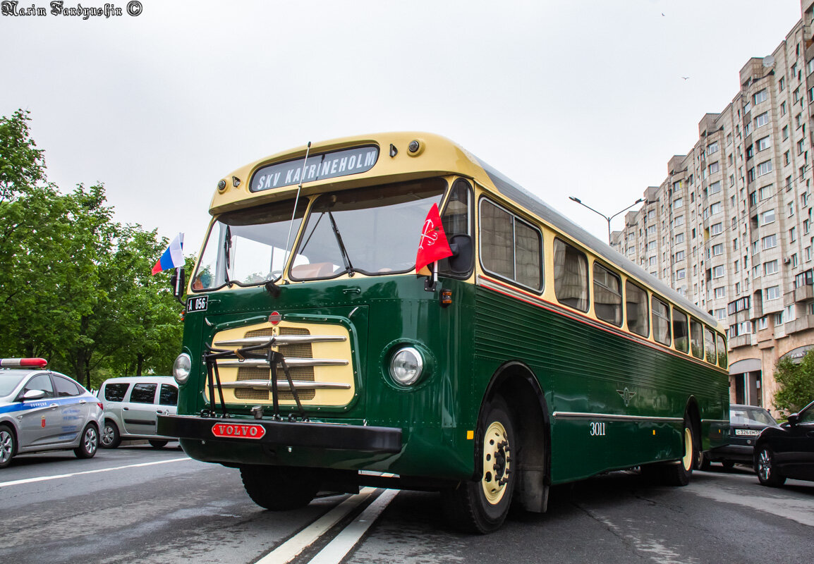 Автобус Volvo B635-08 на выставке транспорта в Санкт-Петербурге. Фото: Максим Фандюшин