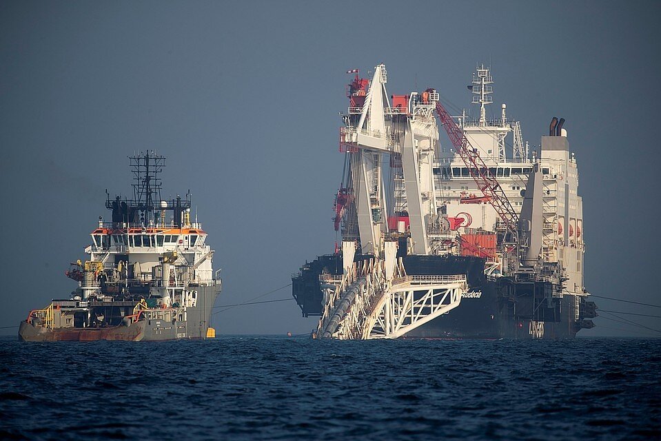 Трубоукладчики морской части газопровода "Северный поток-2"
