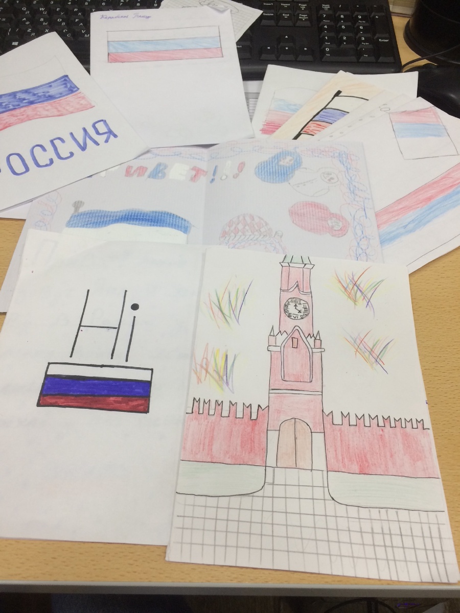 Hand-made открытки для африканских детей