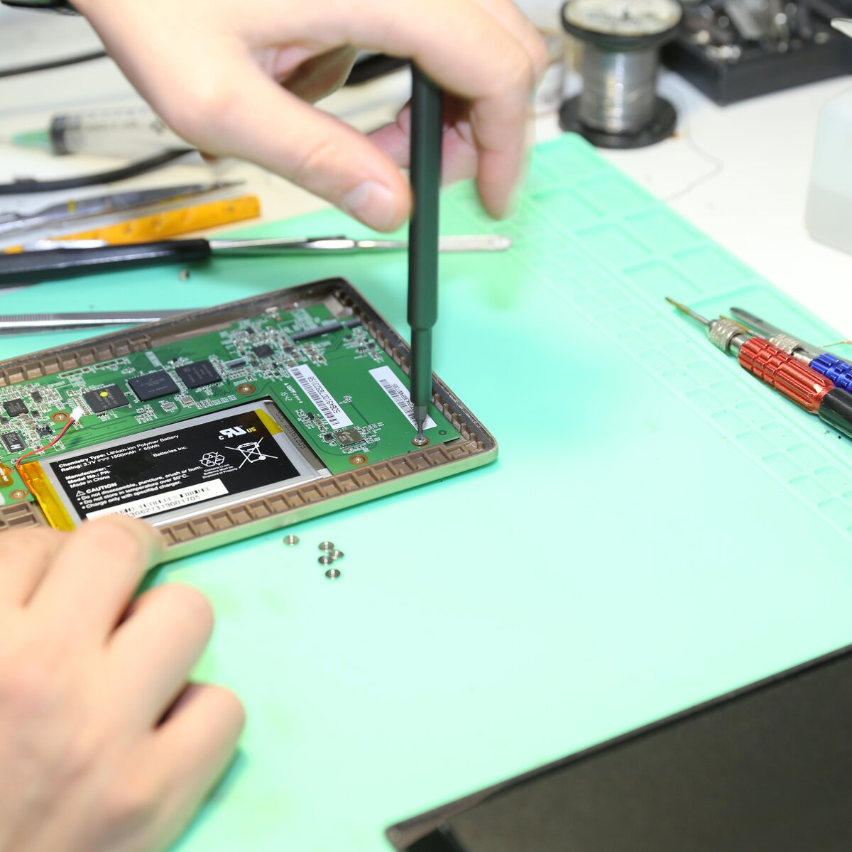 Демонтаж системной платы