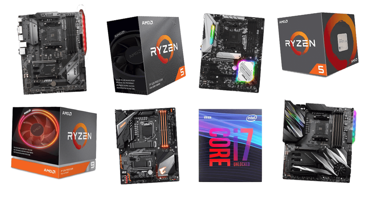 Процессоры и материнские платы верхнего ценового диапазона