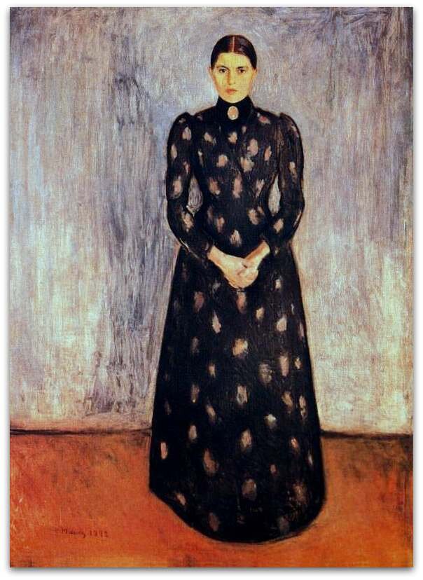 "Портрет Ингер " 1892 г.