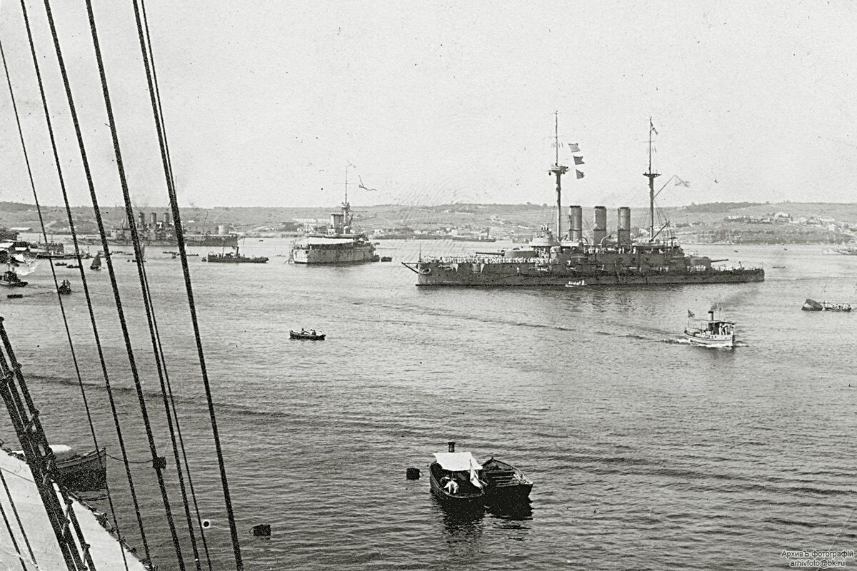 Линкор «Евстафий», Севастопольская бухта