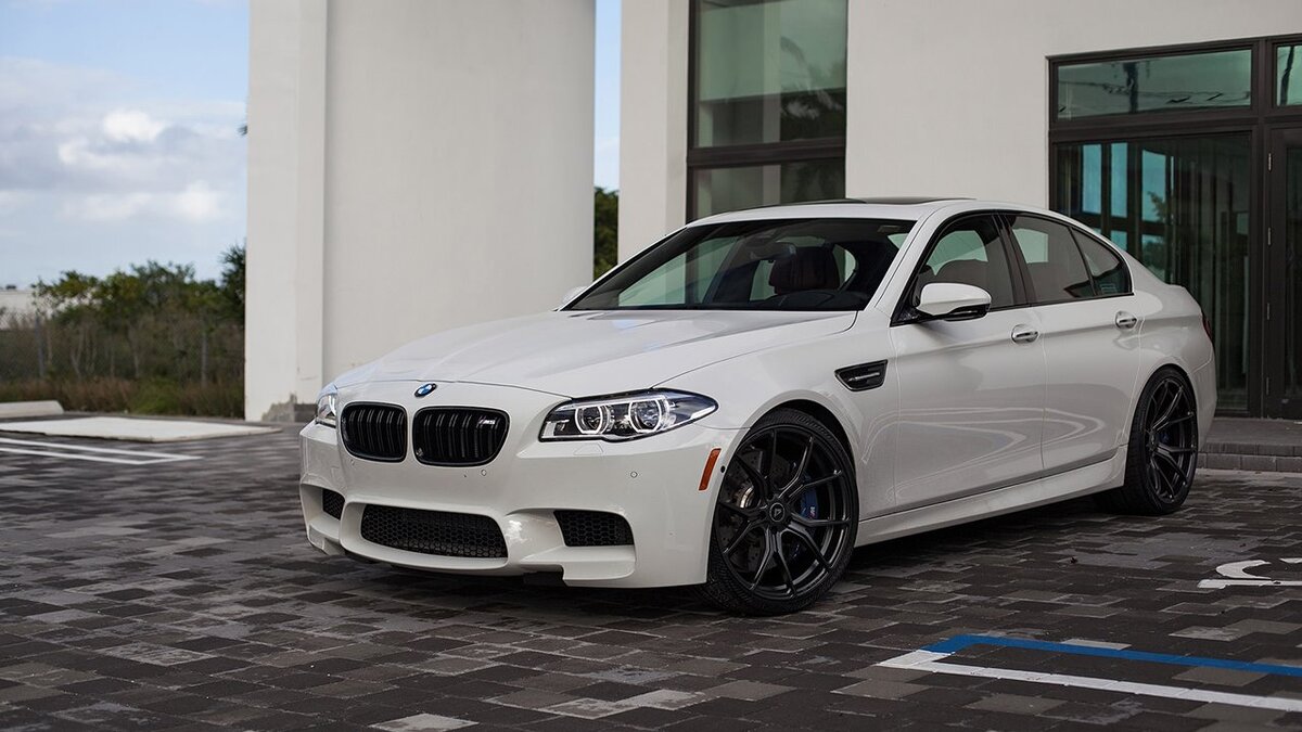 BMW f10 Grey Tuning