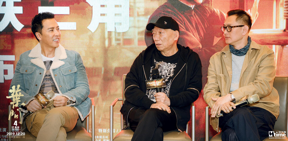 Закадровые фото и интервью о "Ип Ман 4" (Свободный источник)