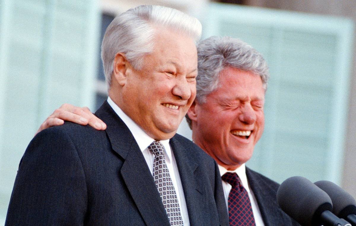 Ельцин и Клинтон (Фото из открытых источников) 
