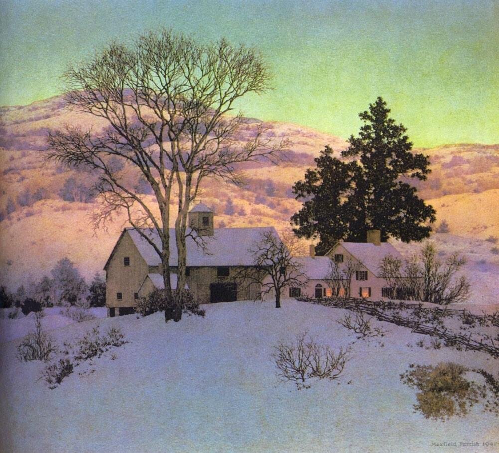 Maxfield parrish картины