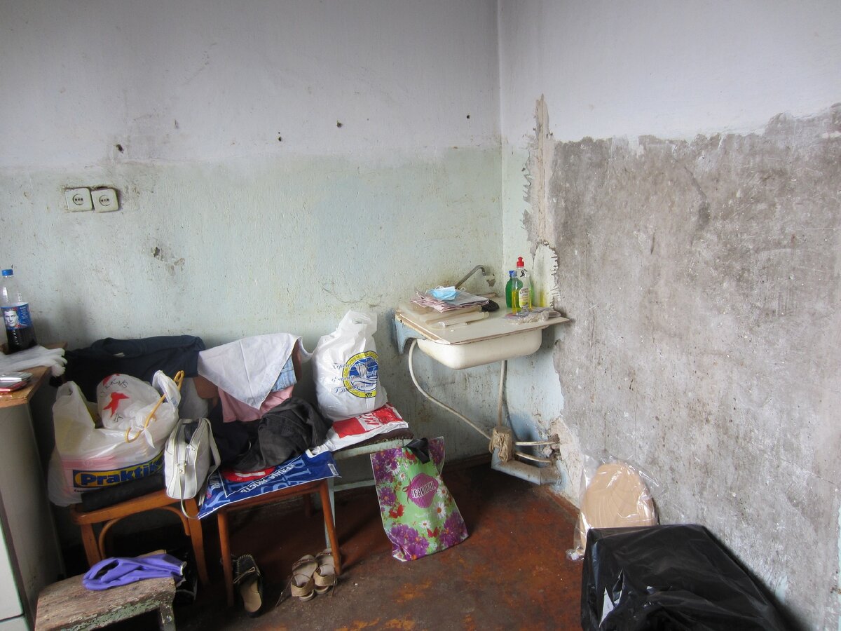 Как квартира выглядела после прежних хозяев...