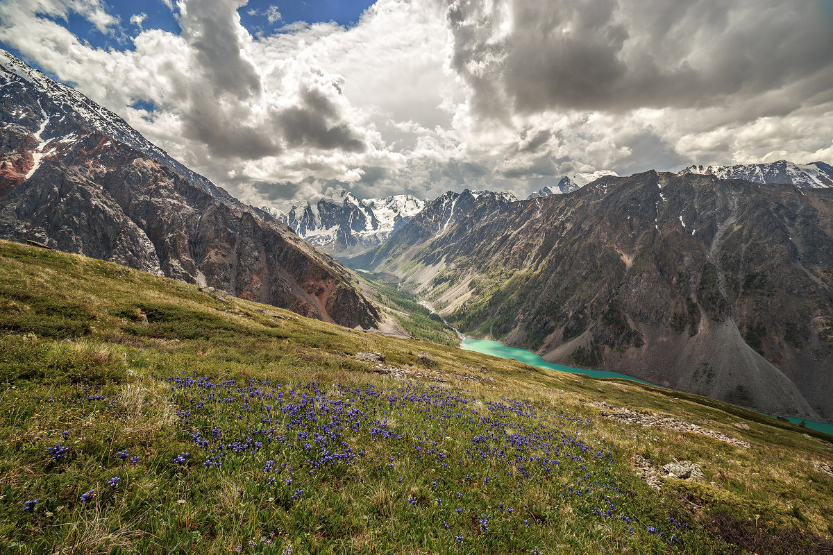 Горная долина фото