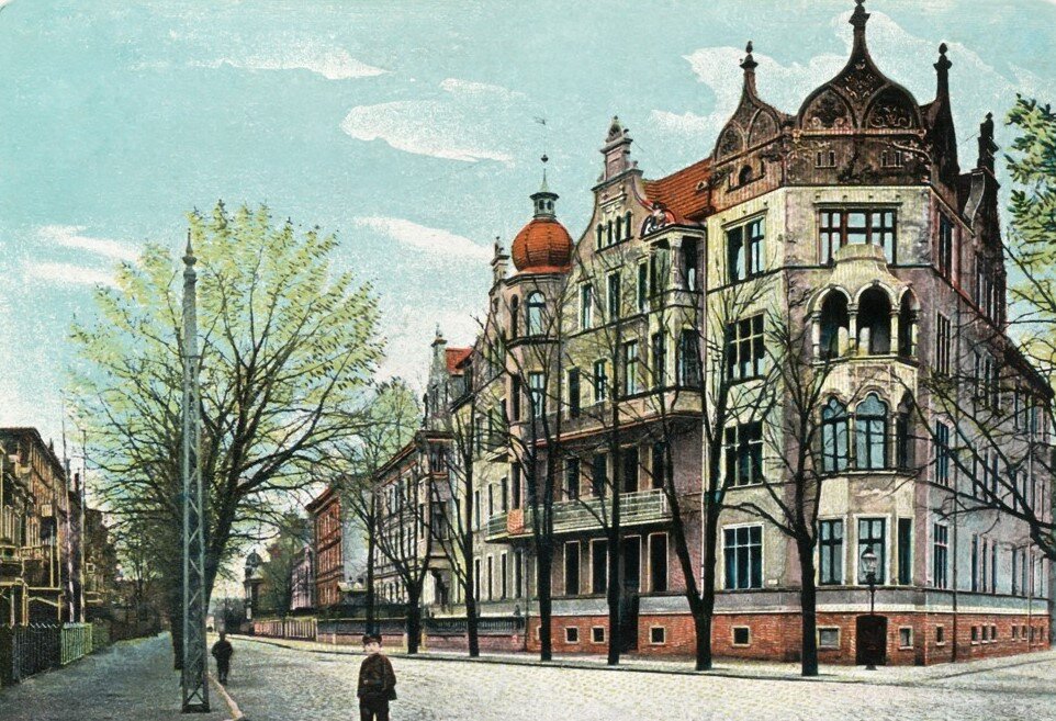 Дом, в котором родился актер Мюллер-Шталь, до войны