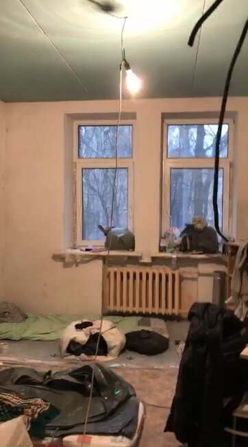 Ремонт в квартире родителей Африкантовой в самом разгаре 
​Фото: «Инстаграм»