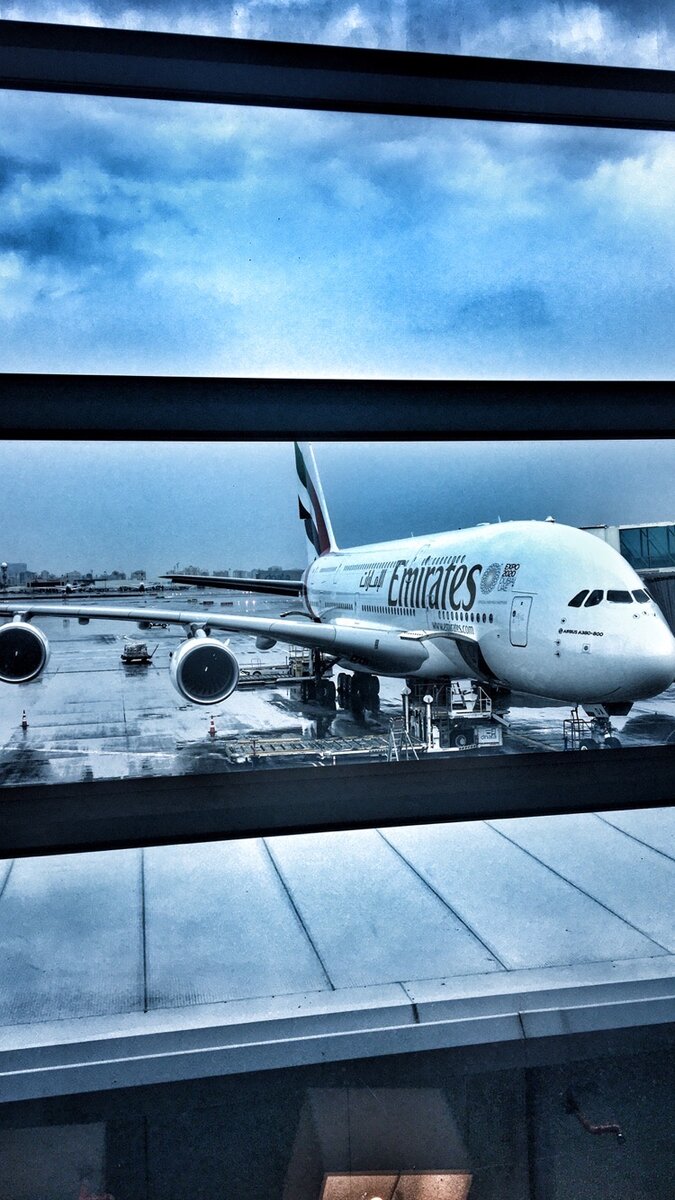 Фото сделано в аэропорту Дубая. Личный архив