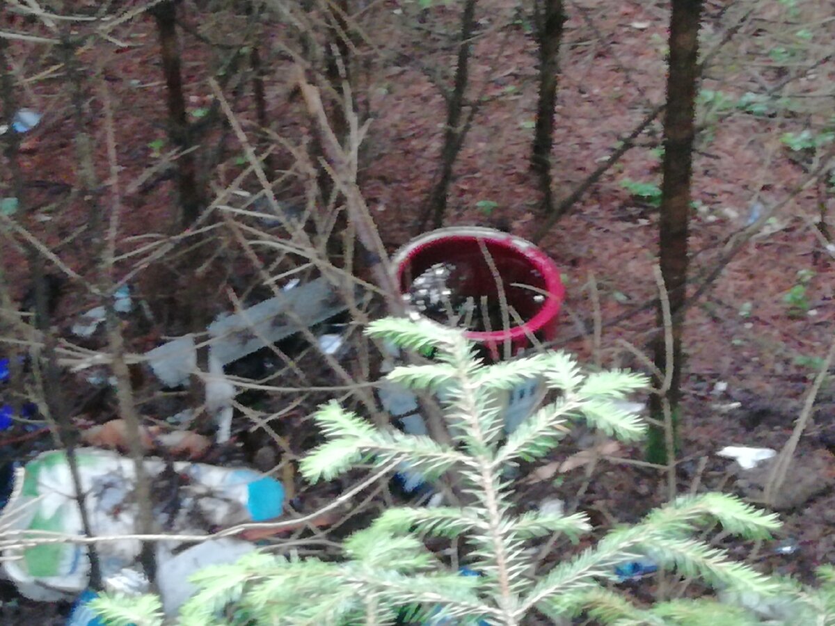 А вот эта банка из под краски.