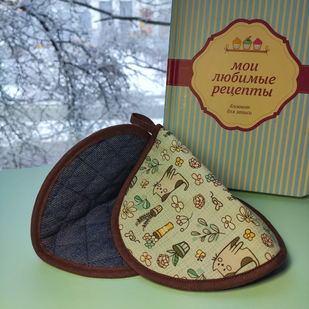 Прихватки с котиками