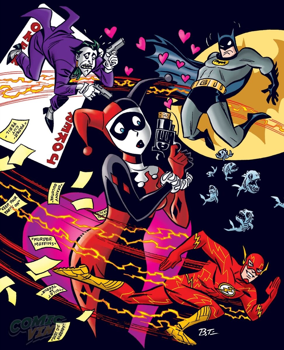 Одна из обложек, включённых в сборник «Харли Квинн. The Best!!!»